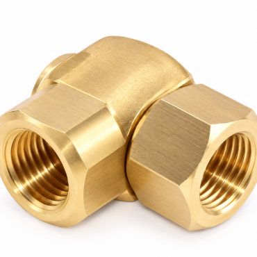 Cox 439-1 1/2 Brass Hose Reel Swivel with Viton Seals