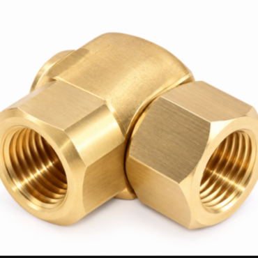 Cox 439-1 1/2 Brass Hose Reel Swivel with Viton Seals