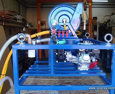 Concrete Cure Sprayer - liftable by crane