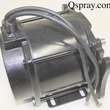 Cox 15223-1  Electric Motor, 12-Volt, 1/2 HP, Side View