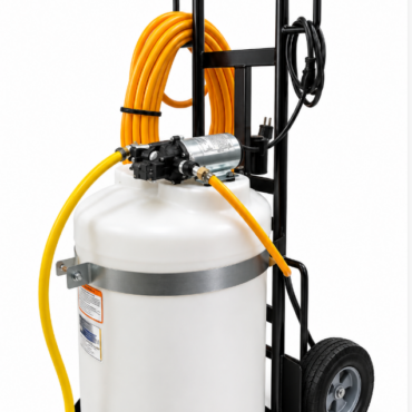 Portable 25 Gallon Handtruck Sprayer